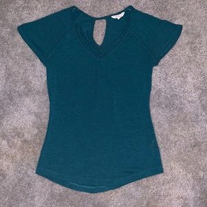 Candie’s brand. Dark cyan color